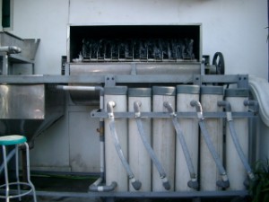 染色工場排水処理プラント
